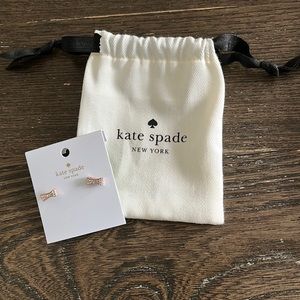Kate Spade bow earrings